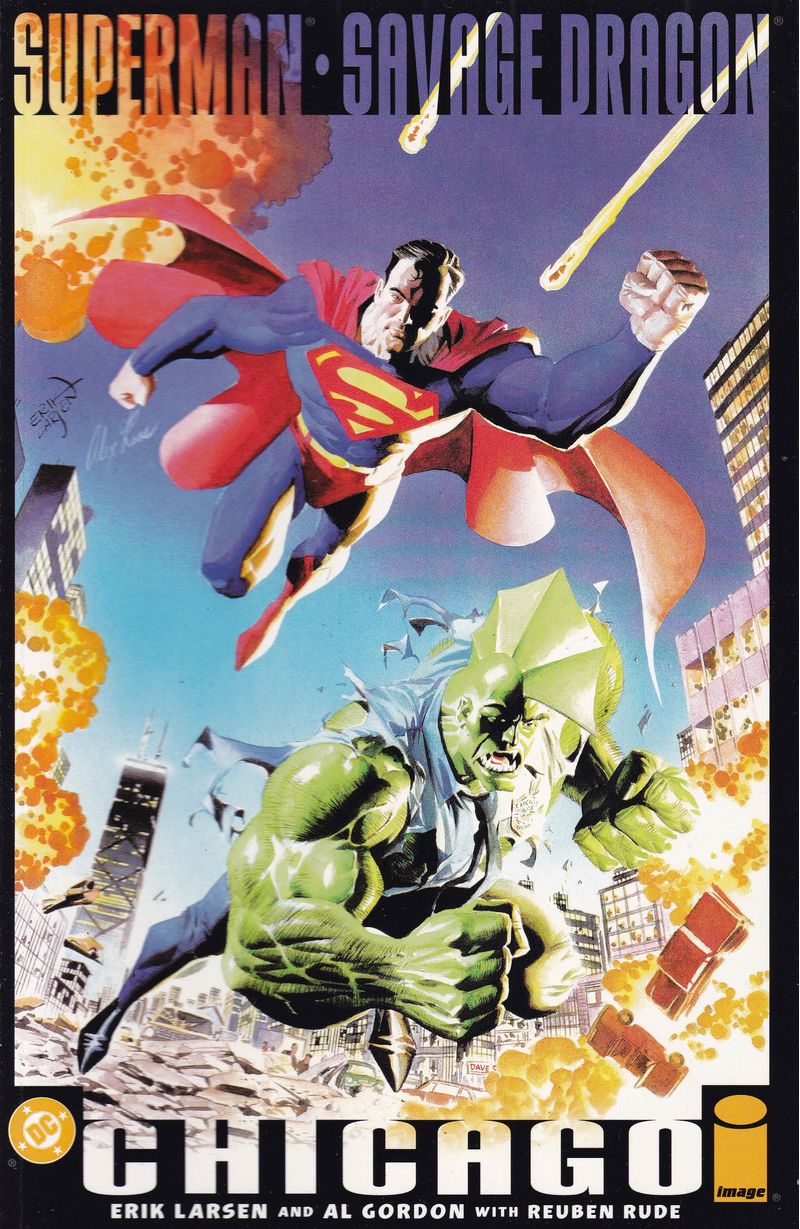 Rika-Comic-Shop--Superman-and-Savage-Dragon---Chicago---1