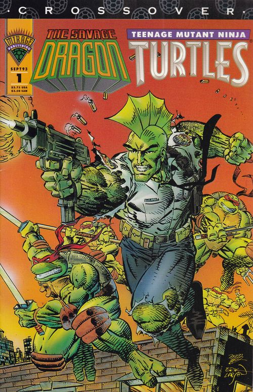 Savage Dragon - Teenage Mutant Ninja Turtles # 1