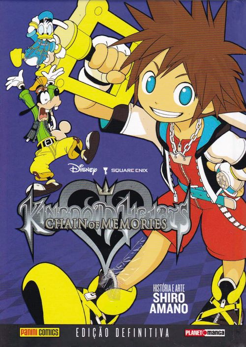Kingdom Hearts - Chain of Memories - Edição Definitiva (Capa Dura)
