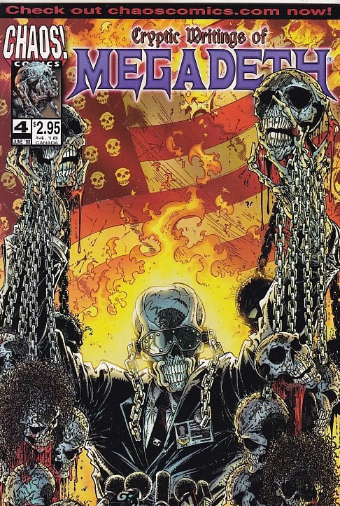 Cryptic Writings of Megadeth # 4
