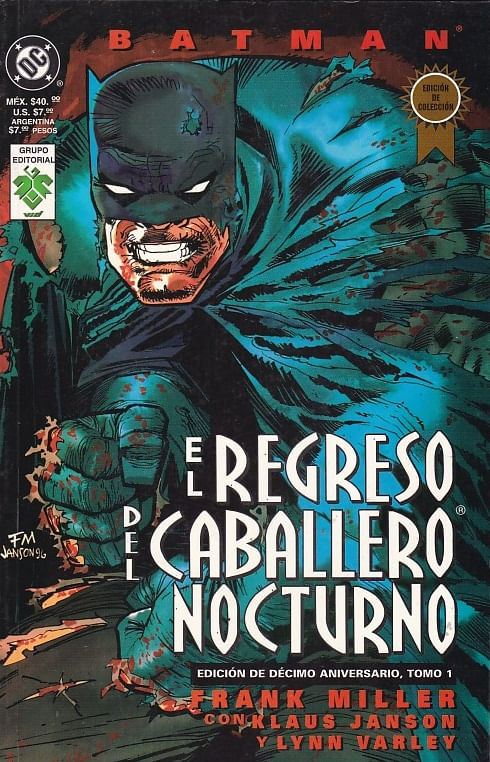 Batman - El Regreso del Caballero Nocturno - Edición de Décimo Aniversario # 1