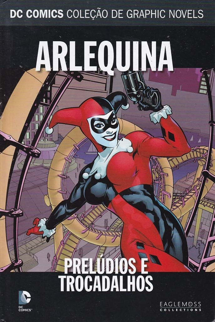 DC-Comics---Colecao-de-Graphic-Novels---31---Arlequina---Preludios-e-Trocadalhos