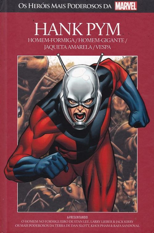 Heróis Mais Poderosos da Marvel # 045 - Hank Pym (Homem-Formiga/Homem-Gigante/Jaqueta Amarela/Vespa)