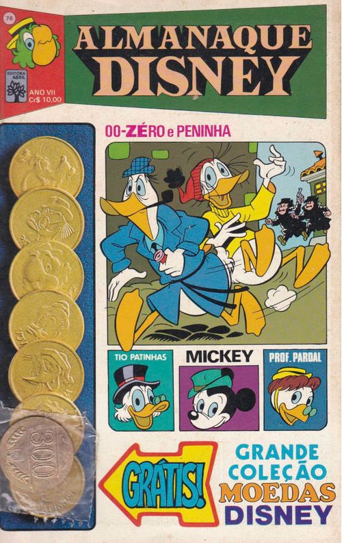 Almanaque Disney # 076 - COM O BRINDE ORIGINAL