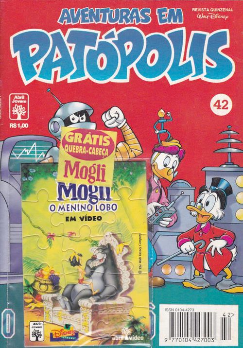 Aventuras em Patópolis # 42 - COM O BRINDE ORIGINAL