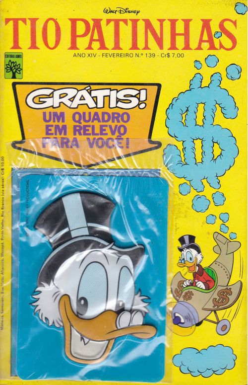 Tio Patinhas # 139 - COM O BRINDE ORIGINAL