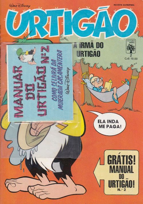 Urtigão - 1ª Série # 002 - COM O BRINDE ORIGINAL