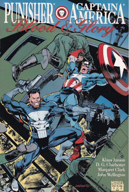 Punisher and Captain America - Blood and Glory # 1 (TPB)