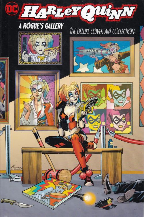 Harley Quinn - A Rogue's Gallery - The Deluxe Cover Art Collection (HC)