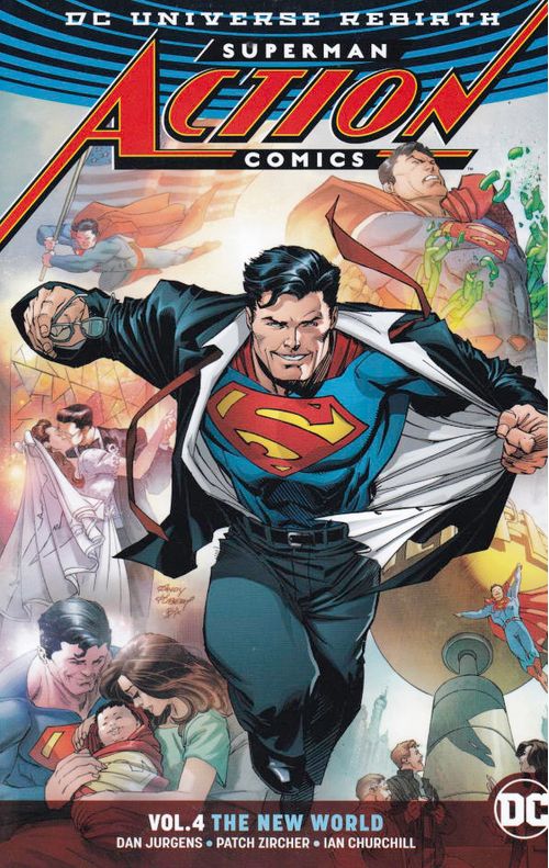 Action Comics # 4 - The New World (TPB)