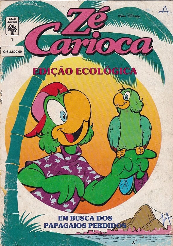 https---www.artesequencial.com.br-imagens-disney-Ze_Carioca_Edicao_Ecologica