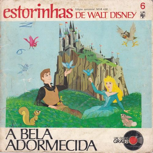 Histórias Disney com disco - A Bela Adormecida