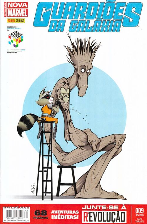 Guardiões da Galáxia # 09 (Capa Variante A)