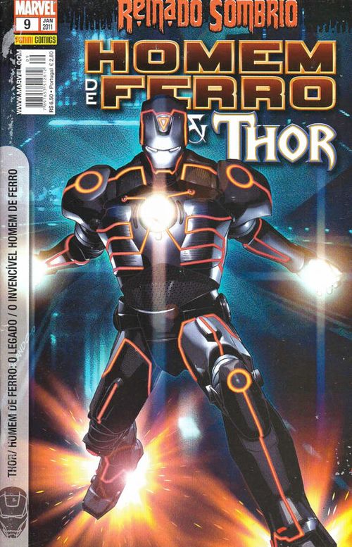 Homem de Ferro e Thor # 09 (Capa Variante)