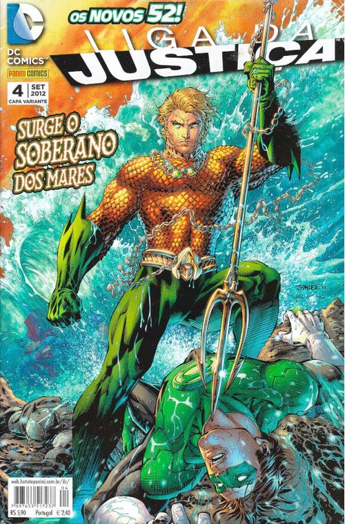 Liga da Justiça - 2ª Série # 04 (Capa Variante B)