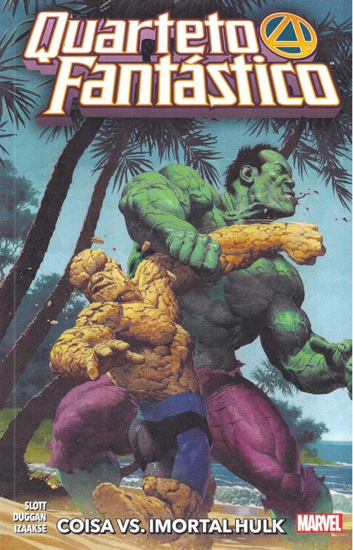 Quarteto Fantástico - 1ª Série # 04 - Coisa Vs. Imortal Hulk