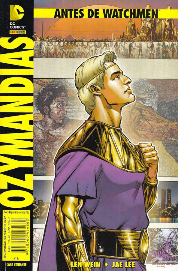 Rika-Comic-Shop--Antes-de-Watchmen---Ozymandias--Capa-Variante-A-
