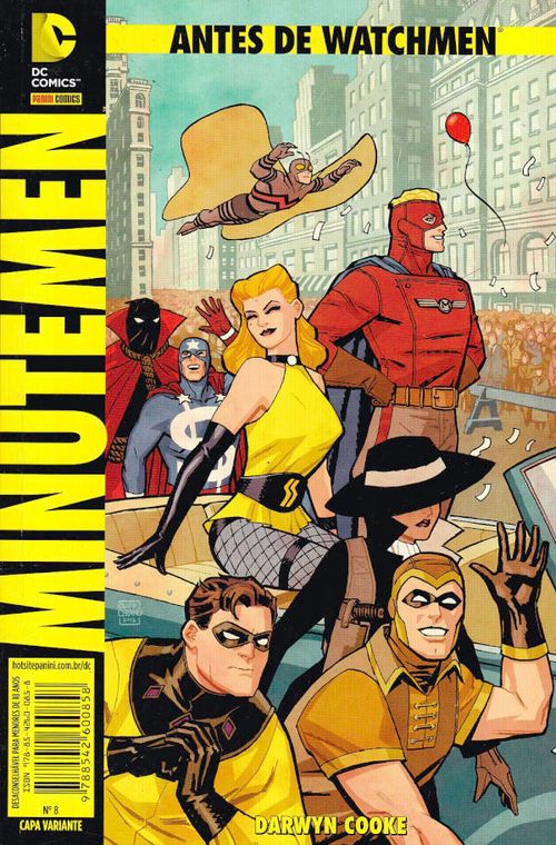 Antes de Watchmen - Minutemen (Capa Variante A)