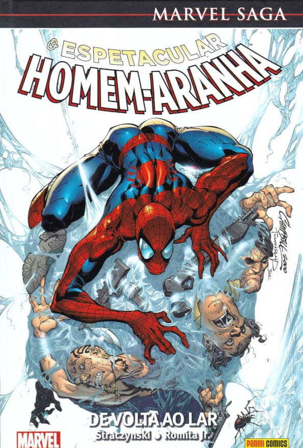 Rika-Comic-Shop--Marvel-Saga---Espetacular-Homem-Aranha---01---De-Volta-ao-Lar