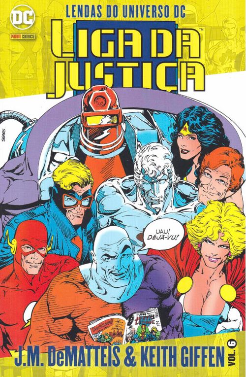 Lendas do Universo DC - Liga da Justiça - J.M. DeMatteis e Keith Giffen # 06