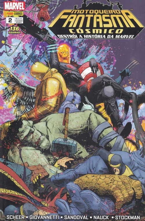 Motoqueiro Fantasma Cósmico # 2 - Destrói a História da Marvel