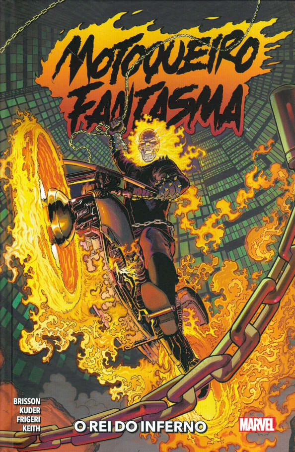 Motoqueiro Fantasma - O Rei do Inferno Editora Panini Gibis Quadrinhos ...