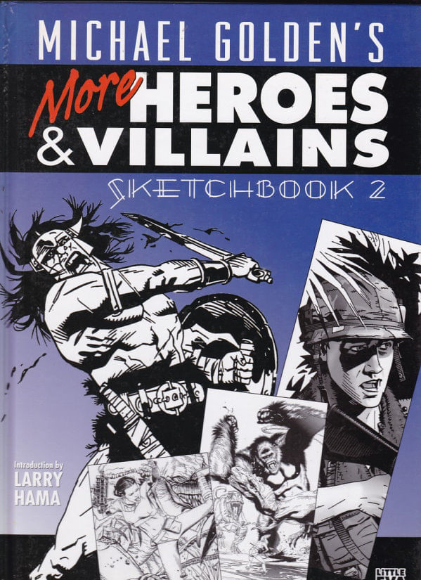 Rika-Comic-Shop--Michael-Golden-s-Heroes-and-Villains-Sketchbook---2--HC-