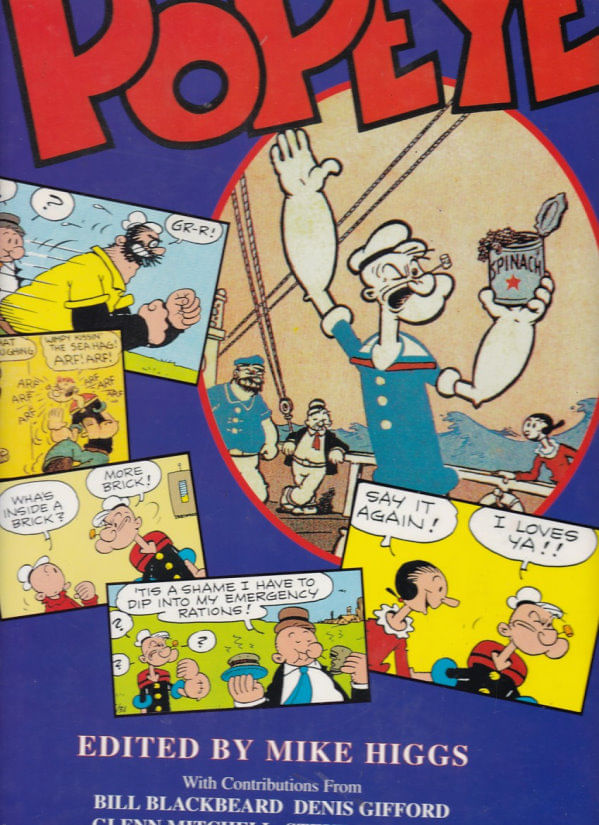Rika-Comic-Shop--Popeye---Edited-by-Mike-Higgs--HC-