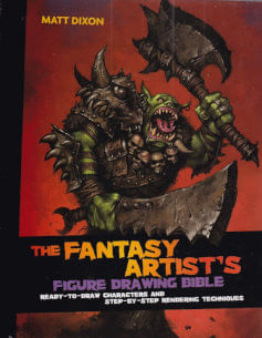 Rika-Comic-Shop--Fantasy-Artist-s-Figure-Drawing-Bible---Ready-To-Draw-Characters-and-Step-By-Step-Rendering-Techniques--HC-