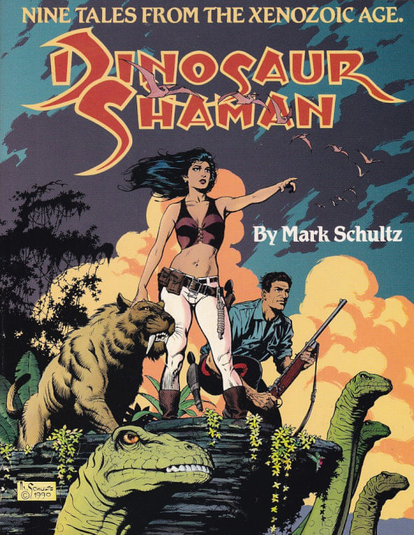 Rika-Comic-Shop--Dinosaur-Shaman---The-Cadillcs-and-Dinosaur-Saga--TPB-