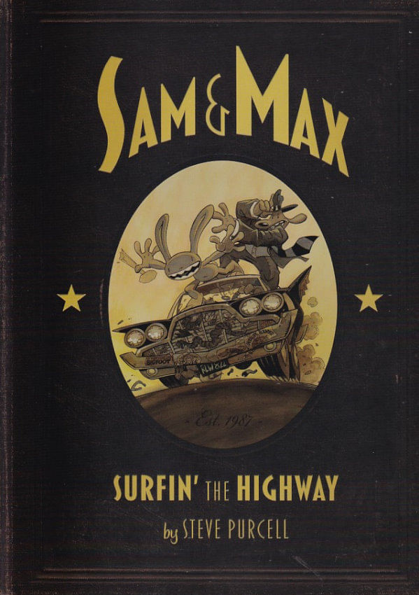 Rika-Comic-Shop--Sam-and-Max---Surfin-the-Highway--TPB-