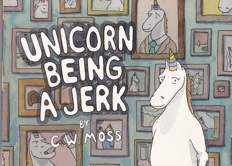 Rika-Comic-Shop--Unicorn-Beeing-a-Jerk--TPB-