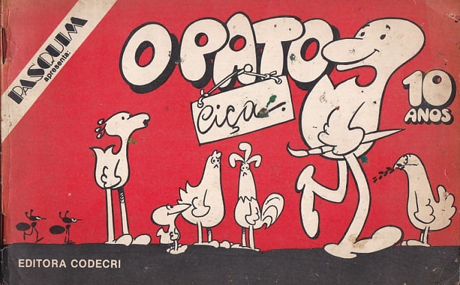 Rika-Comic-Shop--Colecao-Humor-do-Pasquim---Volume-1---O-Pato-10-Anos