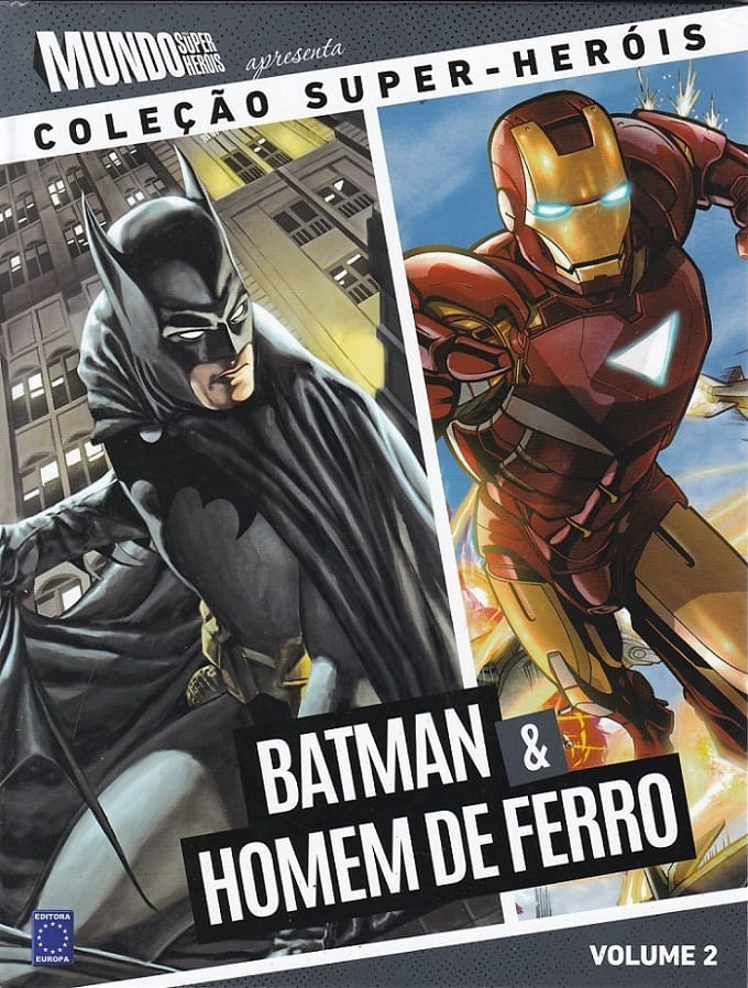 Rika-Comic-Shop--Colecao-Super-Herois---2---Batman-e-Homem-de-Ferro