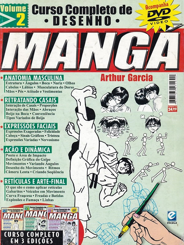 Como Desenhar Mangá: Gabaritos de Cabelos