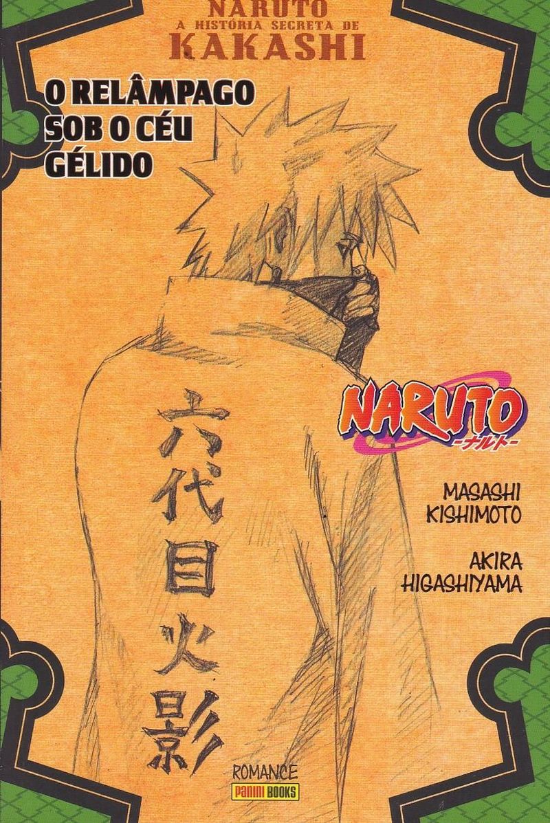 Rika-Comic-Shop--Naruto-e-a-Historia-Secreta-de-Kakashi---O-Relampago-Sob-o-Ceu-Gelido--Novel-