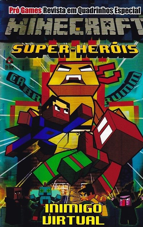 Rika-Comic-Shop--Minecraft---Super-Herois---Inimigo-Virtual