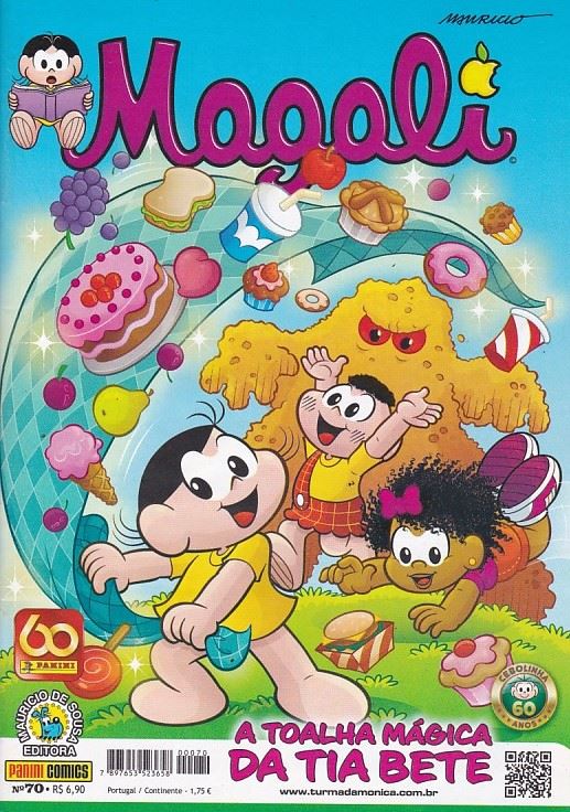 Magali 2ª Série 070 Editora Panini Rika Comic Shop Gibis Quadrinhos Revistas Mangás Rika 7480