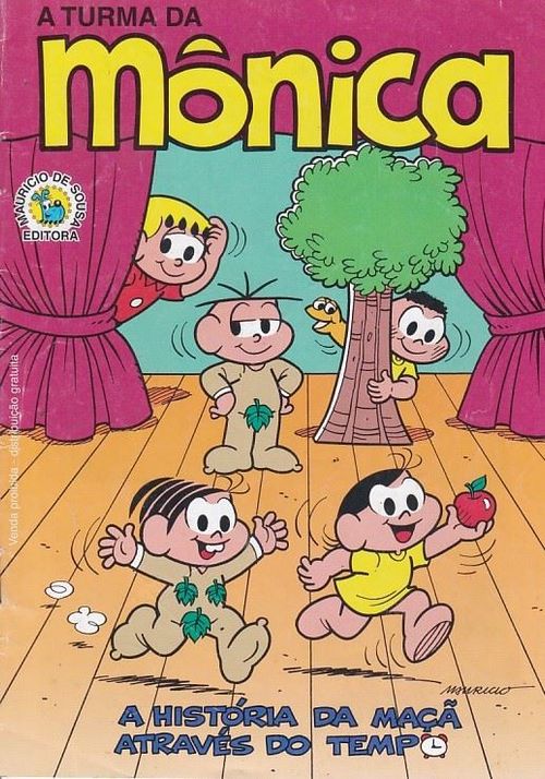 Turma da Mônica - A História da Maçã Através do Tempo