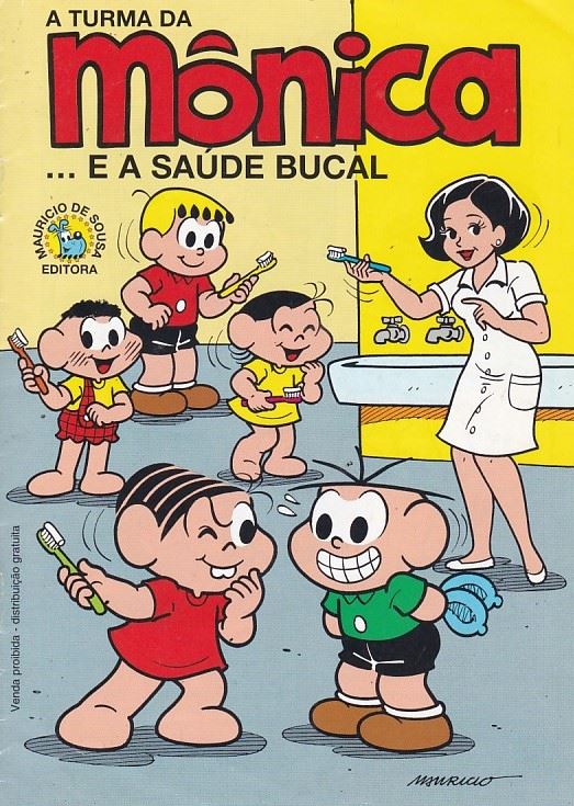 Rika-Comic-Shop--Turma-da-Monica---A-Saude-Bucal