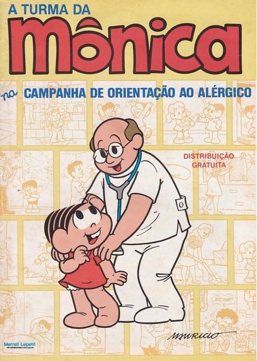 Turma da Mônica - Campanha de Orientação ao Alérgico