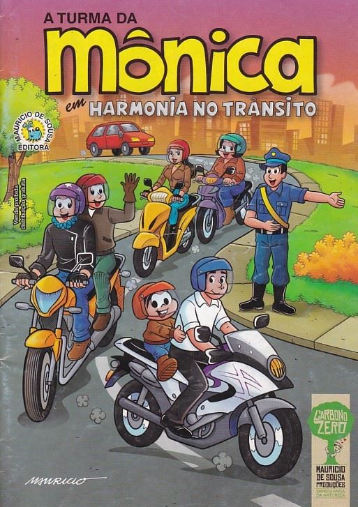 Rika-Comic-Shop--Turma-da-Monica---Harmonia-No-Transito-