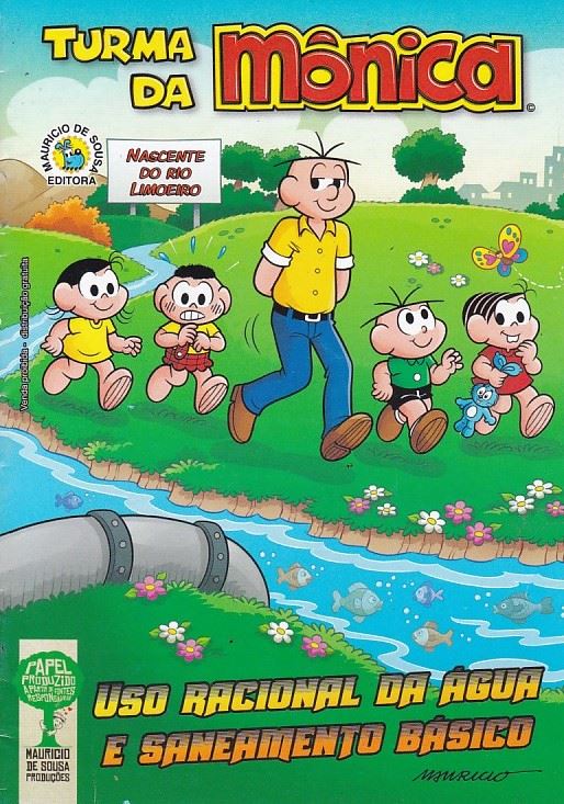Rika-Comic-Shop--Turma-da-Monica---Uso-Racional-da-Agua