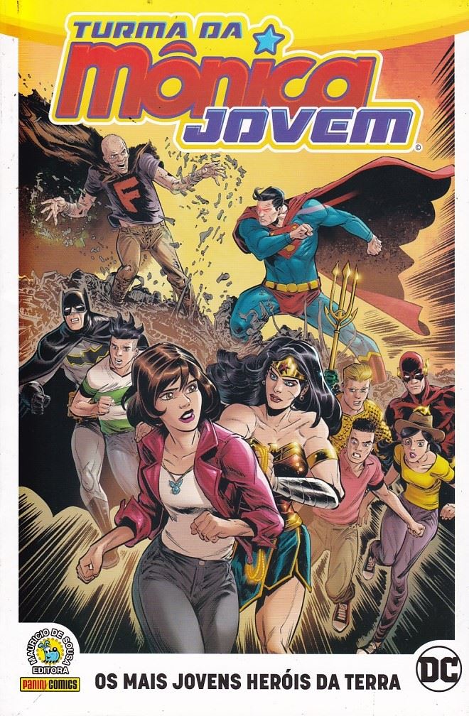 Rika-Comic-Shop--Turma-da-Monica-Jovem---Os-Mais-Jovens-Herois-da-Terra