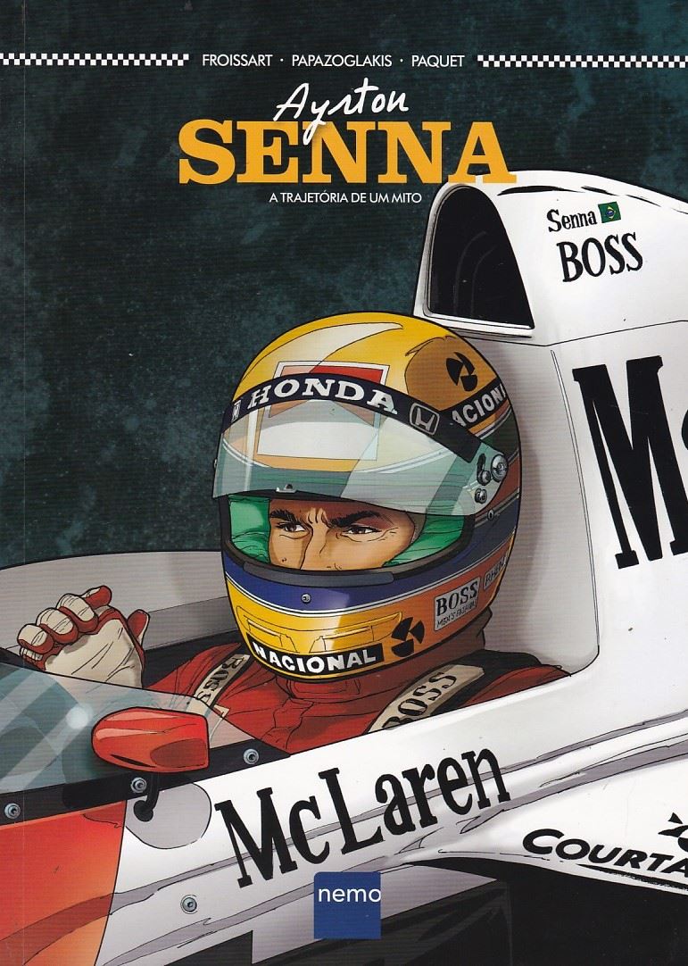 Rika-Comic-Shop--Ayrton-Senna---A-Trajetoria-de-Um-Mito