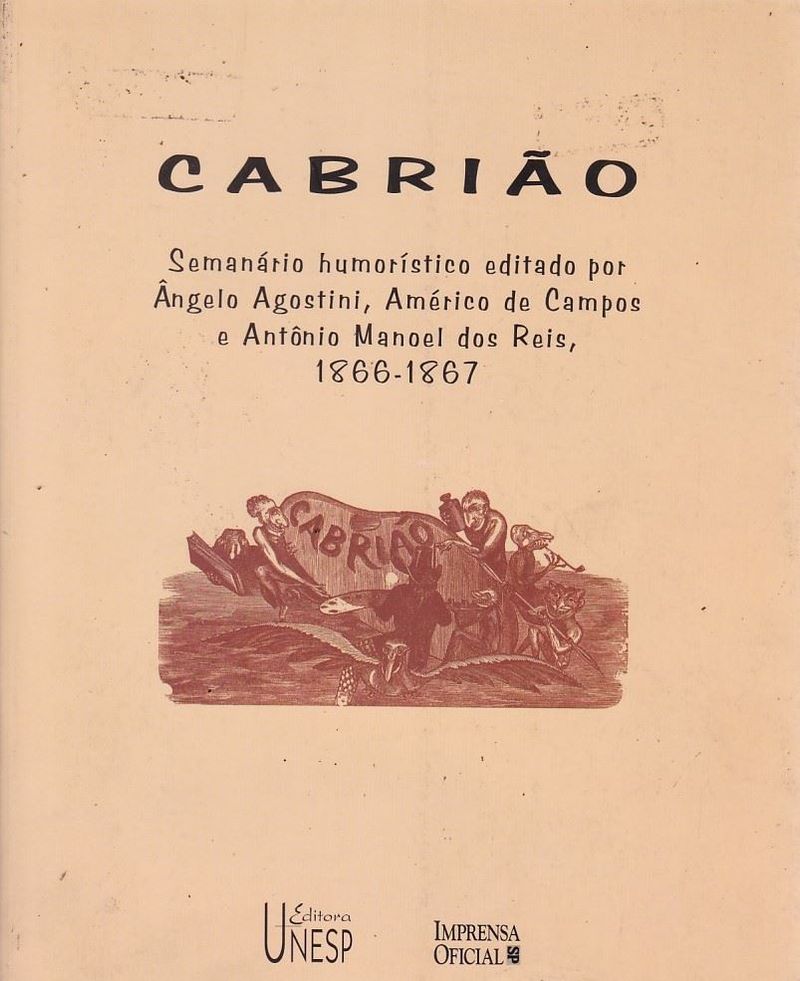 Rika-Comic-Shop--Cabriao---Semanario-Humoristico-Editado-Por-Angelo-Agostini-Americo-de-Campos-e-Antonio-Manoel-dos-Reis--1866-67-