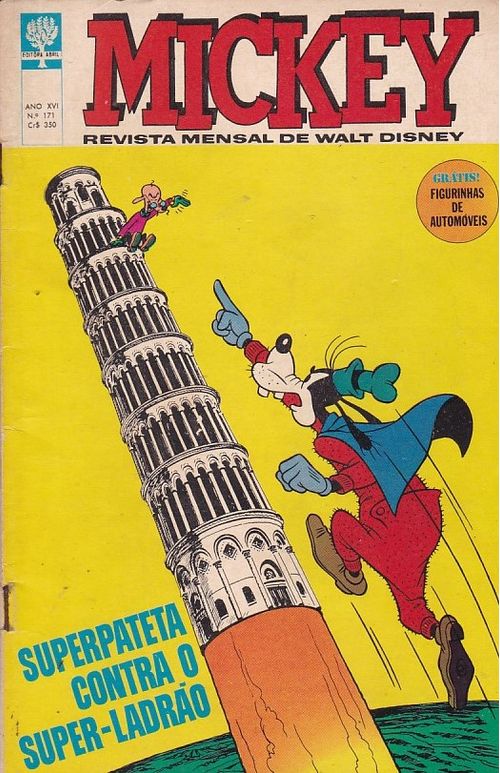 Mickey # 171 - COM O BRINDE ORIGINAL