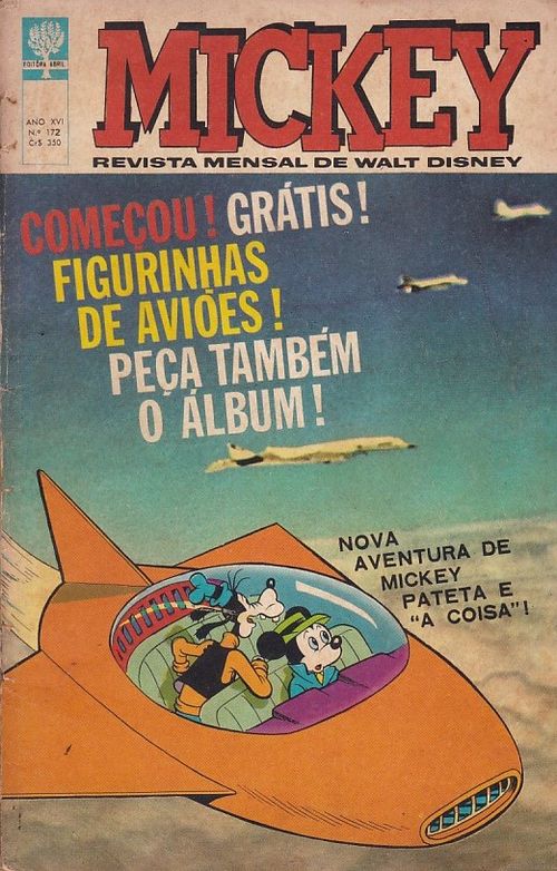Mickey # 172 - COM O BRINDE ORIGINAL