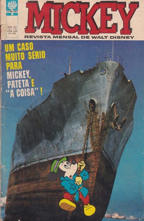 Mickey # 174 - COM O BRINDE ORIGINAL