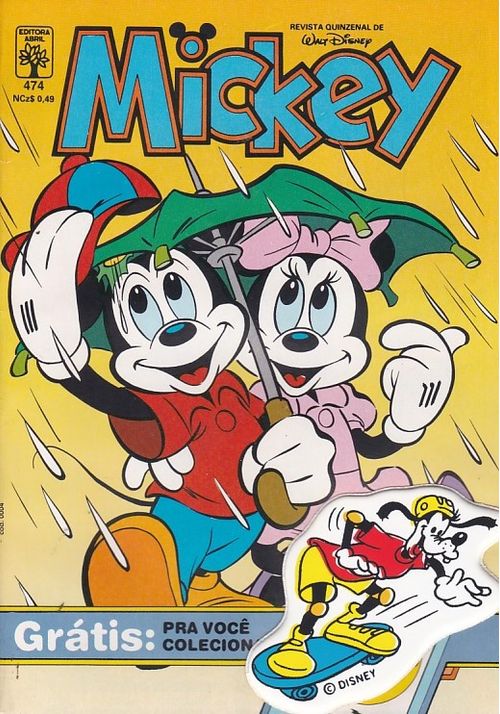 Mickey # 474 - COM O BRINDE ORIGINAL